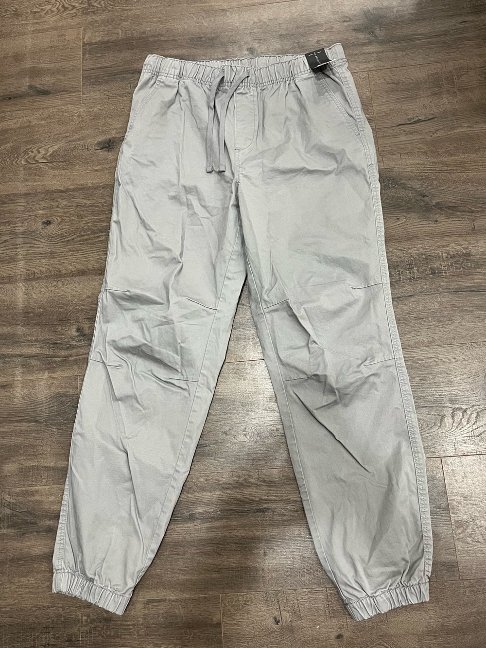 NTW No Boundaries Light Gray Elastic Drawstring Joggers